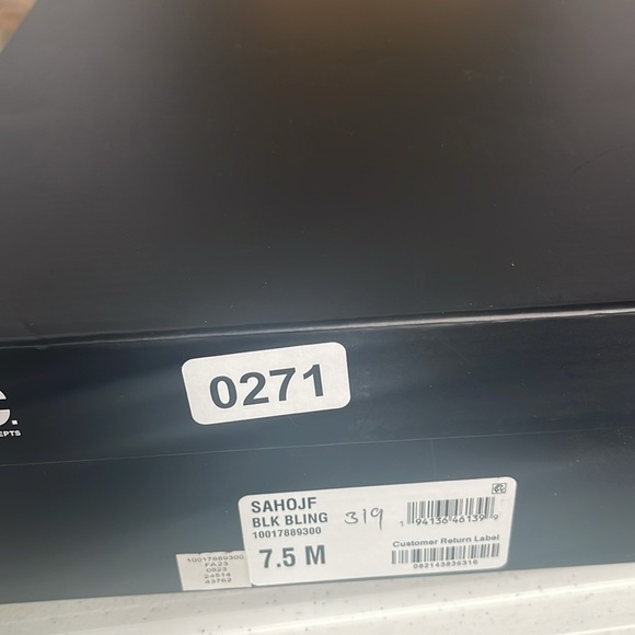 INC Women's Ismeria Fringe Bling Booties, Size 7.5/ Color/ Black Bling - Picture 12 of 12